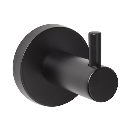 Sure-Loc Hardware Sure-Loc Hardware Lugano Robe Hook, Flat Black LG-RH1 FBL